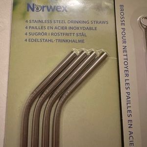 Norwex Steel straws and cleaner
